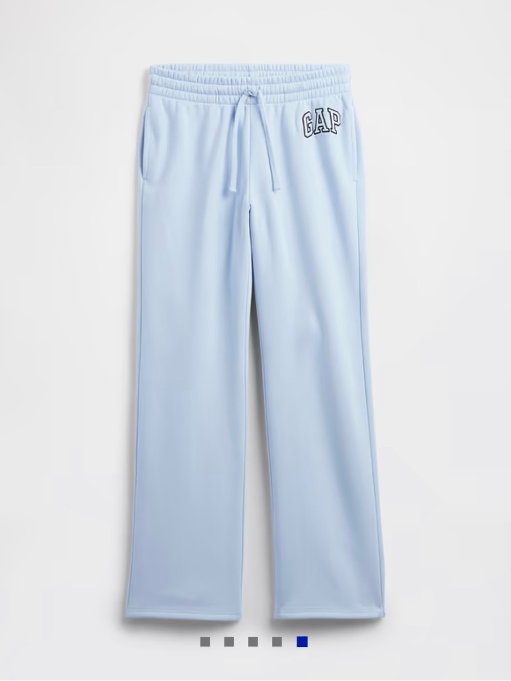 GAP Light Blue Fleece Joggers with Logo
